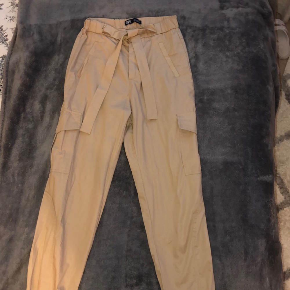 Khaki joggers